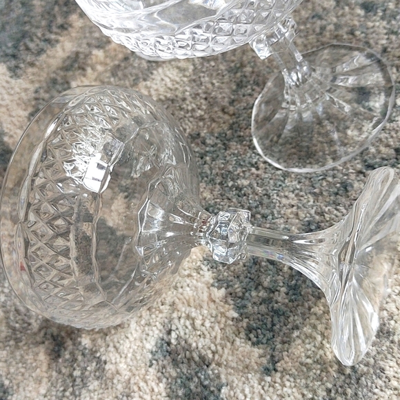Vintage Crystal Glassware Goblets Stemware Glasses - Picture 12 of 17